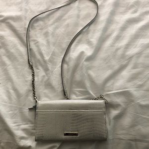 Clutch bag with chain link strap